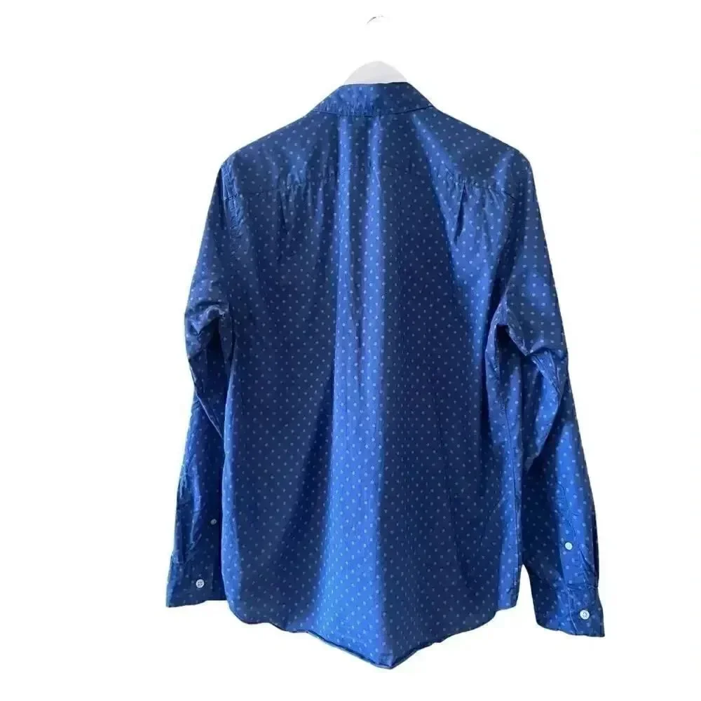 J Crew Lightweight  Cotton Long Sleeves Button Down Mens Shirt SZ M
